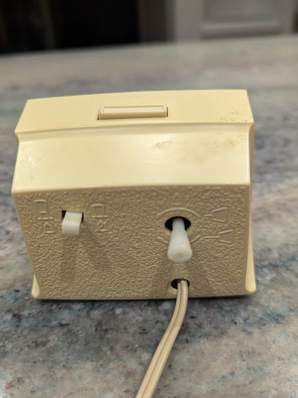 Vintage Westclox Bold II Drowse Dialite electric alarm clock